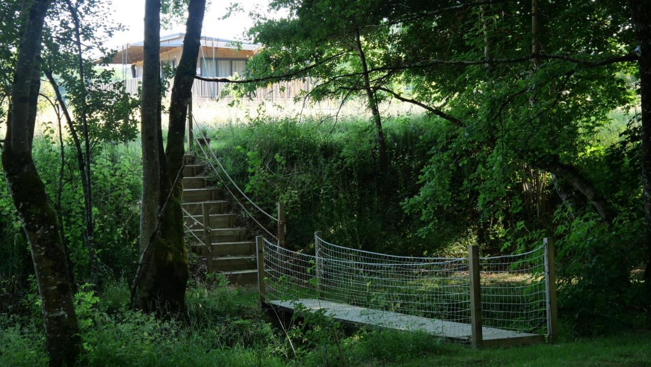 Les Chalets Du Moulin De Valade Condat-sur-Trincou ภายนอก รูปภาพ