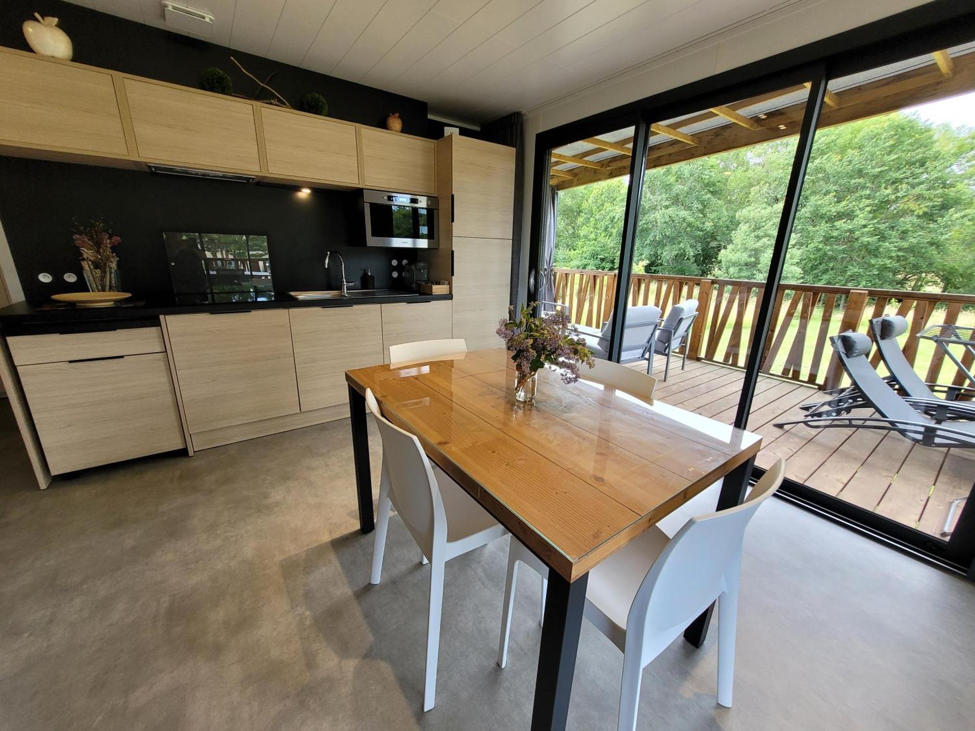 Les Chalets Du Moulin De Valade Condat-sur-Trincou ภายนอก รูปภาพ